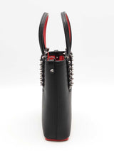 Christian Louboutin Black Leather Mini Cabata Tote Bag Eb0526rxzsa