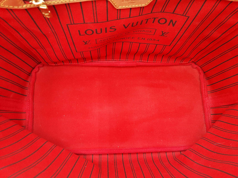 Louis Vuitton Neverfull Tote Bag In Lv Monogram Coated Canvas Fw0125exzdu