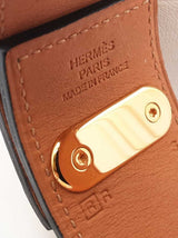 Hermès Kelly Dog Gold-tone & Black Leather Cuff Bracelet 6 Inch Fw0626lrxdu