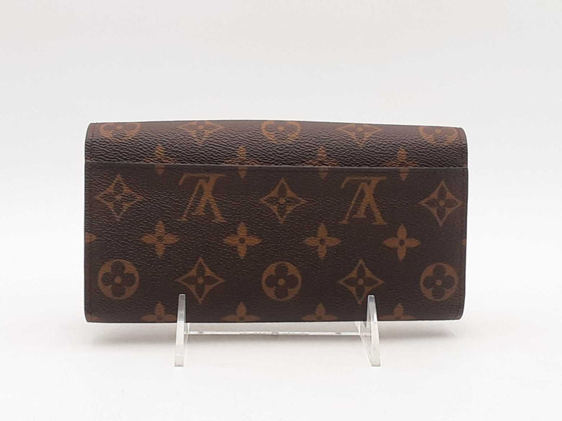 Louis Vuitton Monogram Sarah Wallet Brown Aa0625oxzsa