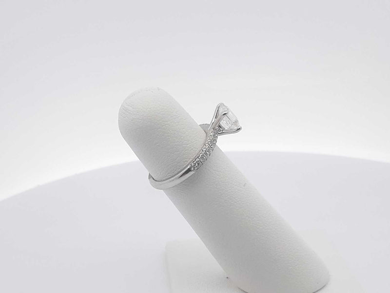 1.62ctw Diamond 14k White Gold 2.6 Grams Ring Size 4 Sd0525lpzxsa