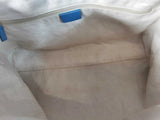 Gucci Beige And Blue Gg Monogram Sukey Tote Bag Sd0626wzxde