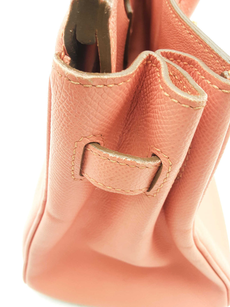 Hermès Epsom Birkin 30 Flamingo Handbag Sd0325lzrxzsa