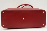 Cartier C De Cartier Burgundy Leather Shoulder Bag Eb0924rxzdu