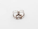 2.0 Cttw Lab Grown Diamond & 14k White Gold Stud Earrings 1.1 Gram Fw0723srxdu
