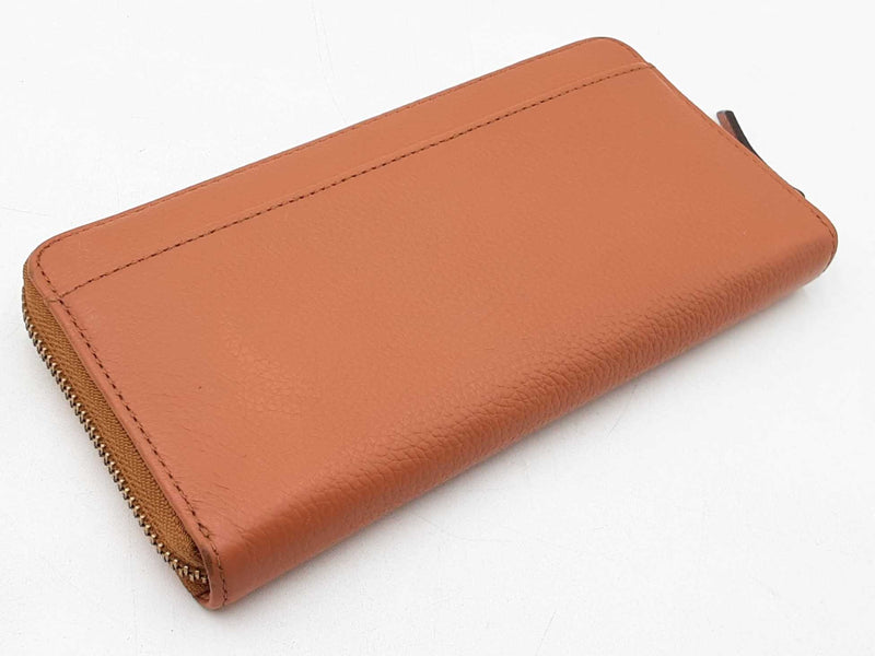 Kate Spade Continental Wallet In Warm Gingerbread Pebbled Leather Fw1025ordu