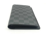Louis Vuitton Damier Graphite Portefeuille Brazza Wallet Sd1025ocrsa