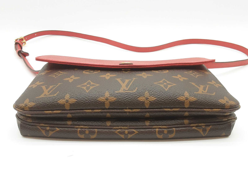 Louis Vuitton Monogram Twice Pochette Cerise Cherry Shoulder Bag Sd0825eirde