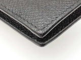 Christian Dior Saddle Bloom Card Holder In Black Grained Leather Fw0726lwrdu