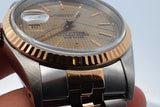 Rolex Oyster Perpetual Datejust Houndstooth Dial 36mm Watch Eb0526rrxzde