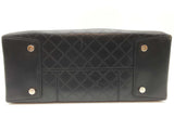 Michael Kors Gramercy Black Chain Logo Leather Satchel Tote Bag Do0826rxde