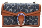 Gucci Gg Monogram Denim Dionysus Chain Shoulder Bag Eb0526lwlide