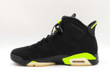 Nike Air Jordan 6 Retro "Electric Green" & Black Sneakers Size 12 Fw0926crdu