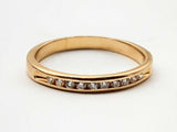 Approx 0.30 Ctw Diamonds 14k Yellow Gold 2.9g Ring Size 10 Do0824lrxde