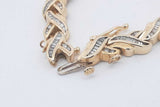 2.86cttw Diamond Bracelet In 14k Yellow Gold 23.3 Grams 7 Inch Eb0326lsxzsa