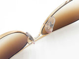 Ray-ban Aviator Large Gold-tone Sunglasses With Brown Gradient Lenses Fw0626rzdu