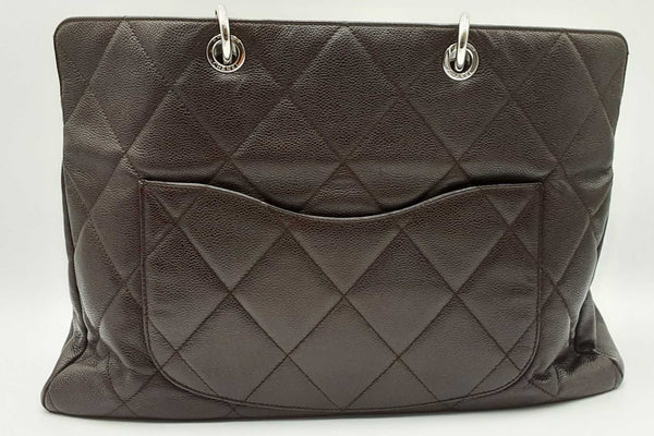 Chanel Quilted Caviar Leather Shopping Tote Bag Eb0924lrxzdu