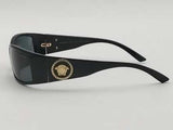 Versace Unisex Sunglasses With Silver Medusa Emblem Aa0826irsa