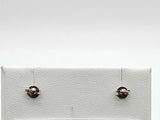 2.0 Cttw Lab Grown Diamond Double Stud Yellow Gold Earring 3.0 Grams Mk0925wcsmia