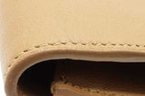 Yves Saint Laurent Belle De Jour Beige Leather Clutch Eb0326wxzde