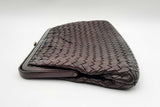 Bottega Veneta Brown Intrecciato Leather Clutch Fw1124oxzdu