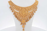 22k Yellow Gold Ornate Filigree Necklace 37 Grams 13 Inch Eb0726wwrxsa