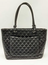 Chanel Quilted Leather Cambon Tote Bag Eb1224erxdu