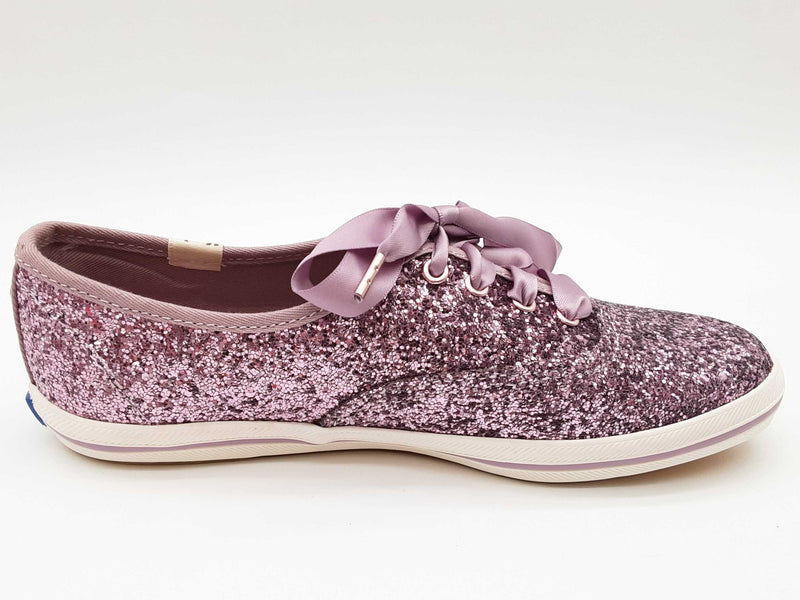 Kate Spade X Keds New York Champion Glitter Purple Shoes Size 5.5m W Do0625lrde