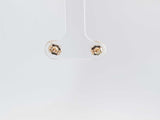 0.50 Cttw Diamond 14k Yellow Gold 0.70 Grams Stud Earrings Aa0425wrzsa
