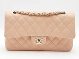 Chanel Nude Caviar Quilted Classic Flap Handbag Aa0526pzxzsa