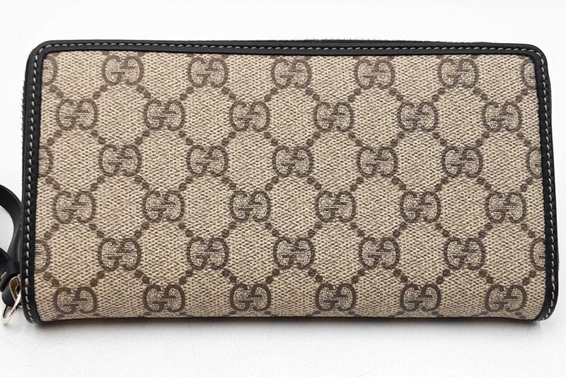 Gucci Gg Emblem Zip Around Wallet Eb1225orxdu
