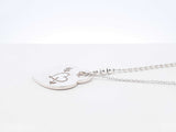 Tiffany & Co. Heart & Arrow Bead Necklace In Silver 15.8g 28 Inch Fw0526lo Zdu