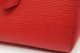 Louis Vuitton Marly Red Epi Leather Top Handle Bag Eb0526rrxde