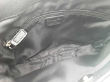 Christian Dior Black Oblique Canvas Hobo Shoulder Bag Do0425orxde