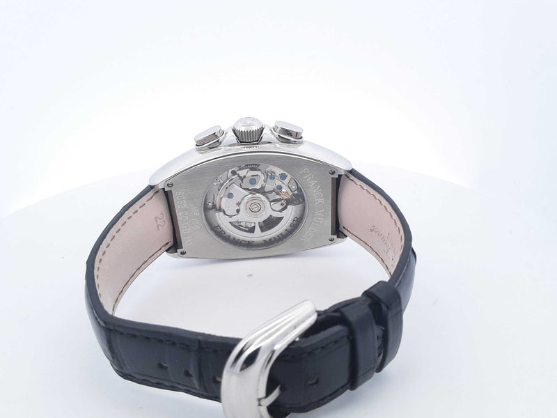 Franck Muller Cintree Curvex 43mm Automatic Stainless Steel Watch Aa0125szxxsa