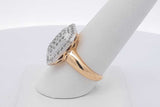 0.53cttw Diamond Ring In 18k Yellow Gold 7.2 Grams Size 8 Eb0726cxzsa