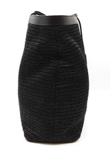 Saint Laurent Patti Black Raffia Tote Bag Eb0526ixzde