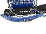 Chanel Gabrielle Blue Tweed Crossbody Bag Eb0326orxzde