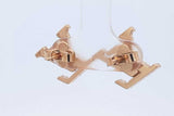 Louis Vuitton Lv Iconic Gold Tone Stud Earrings Eb0726lcrde