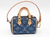 Louis Vuitton X Takashi Murakami Micro Denim Speedy Bag Charm Sd0726crzdu