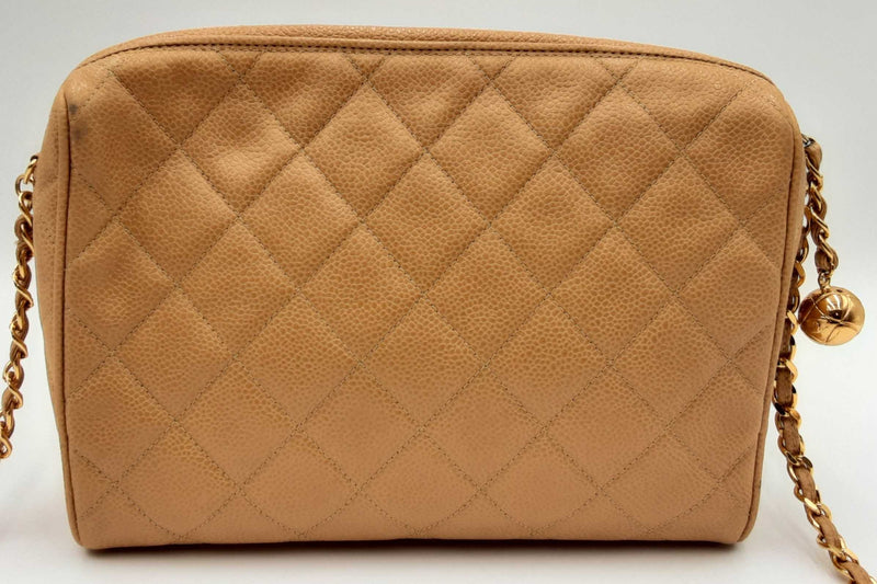 Chanel Quilted Caviar Camera Crossbody Bag Eb1024lexzdu