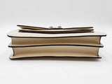 Valentino Garavani Cabana Shoulder Bag In Ivory Leather Fw0626wrxdu