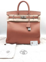 Hermes Birkin Hac 40 Gold Brown Togo Palladium Duffle Bag Vc1025lpzxzmia