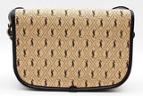 Yves Saint Laurent Monogram All Over Satchel Bag Eb0526sewde