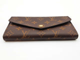 Louis Vuitton Sarah Brown Monogram Coated Canvas Wallet Do0926orxde