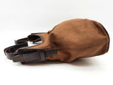 Gucci 107752 Gg Brown Canvas Leather Hobo Shoulder Bag Do0726exde