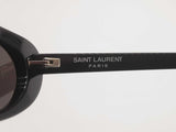 Yves Saint Laurent Ysl Sl557 Shade Black Narrow Frames Sunglasses Do0325oxzde