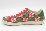 Gucci Ace Gg Apple Print Sneakers Size 36.5 Eb0226lrxsa