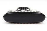 Valentino Garavani Rockstud Mini Black Leather Shopping Tote Bag Eb0326rxzde