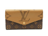 Louis Vuitton Sarah Wallet In Giant Monogram Reverse Coated Canvas Fw0726lwrdu